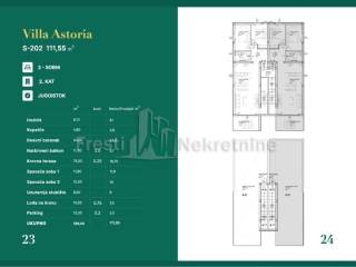Flat in a new building, Sale, Privlaka, Privlaka