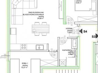 Flat in a new building, Sale, Okrug, Okrug Donji