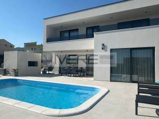 Pool with sundeck