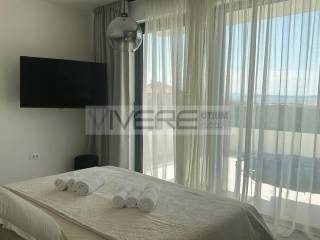 Bedroom with sea view