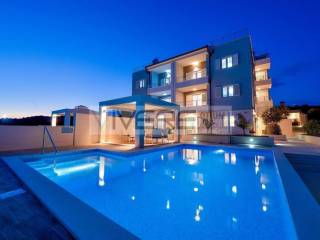 Modern apartment building