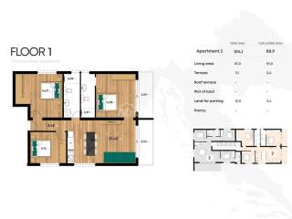 Apartment, Sale, Privlaka, Privlaka