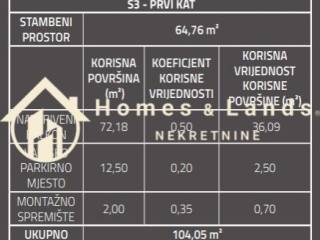 Flat in a new building, Sale, Zagreb, Sesvete