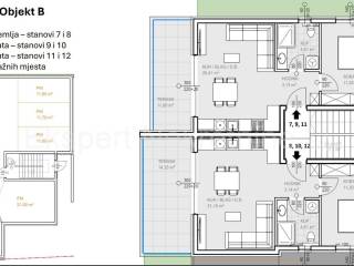 Flat in a new building, Sale, Rogoznica, Ražanj