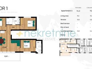 Flat in a new building, Sale, Privlaka, Privlaka