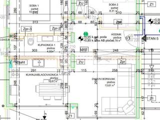 Flat in a new building, Sale, Okrug, Okrug Gornji