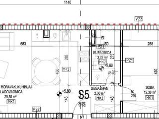 Flat in a new building, Sale, Marina, Poljica