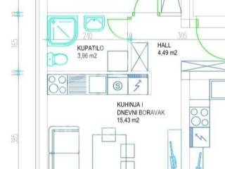 Flat in a new building, Sale, Okrug, Okrug Gornji