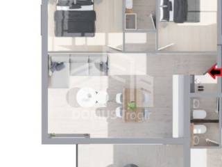 Flat in a new building, Sale, Okrug, Okrug Gornji
