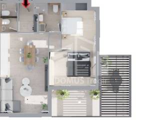 Flat in a new building, Sale, Okrug, Okrug Gornji