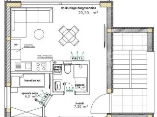 Luxury apartment, Sale, Vir, Vir
