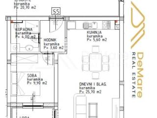 Flat in a new building, Sale, Poličnik, Murvica