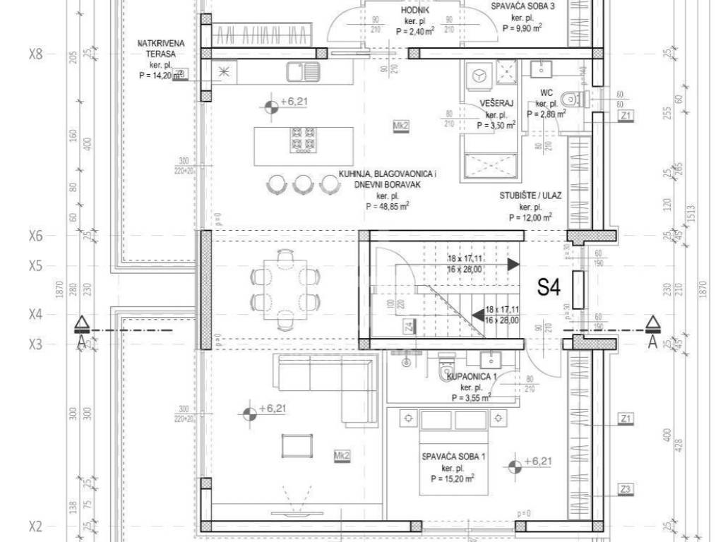 Flat in a new building, Sale, Zadar - Okolica, Kožino