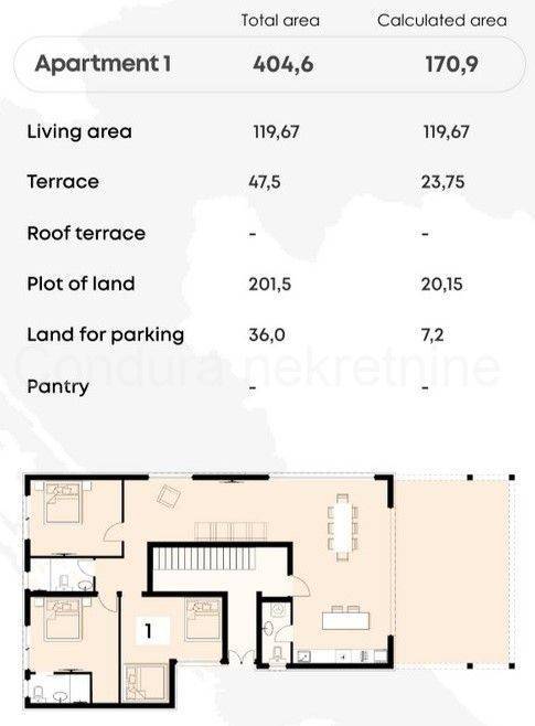 Apartment by the sea, Sale, Privlaka, Privlaka