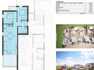 Flat in a new building, Sale, Trogir, Saldun