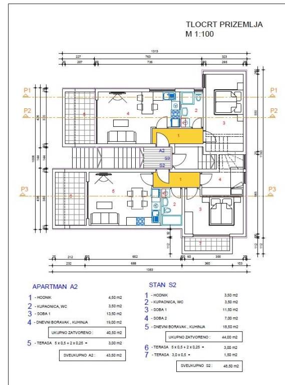Apartman na moru, Prodaja, Novalja, Gajac