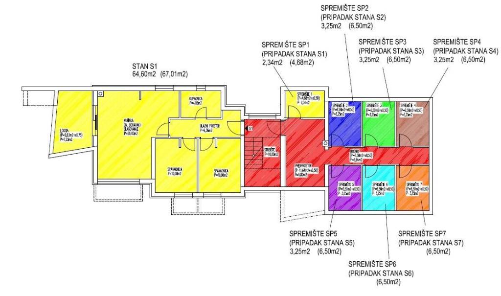 Apartman na moru, Prodaja, Kolan, Mandre