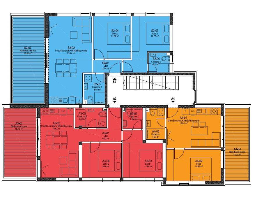 Apartman na moru, Prodaja, Novalja, Novalja