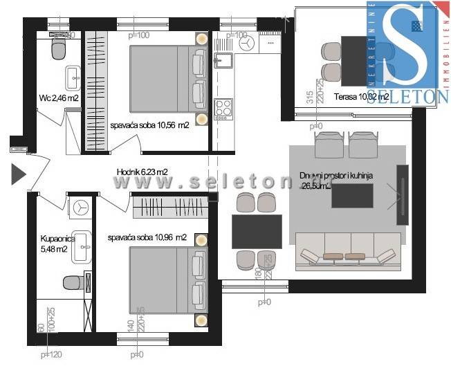 Tlocrt katova - LIJEVI - web 3