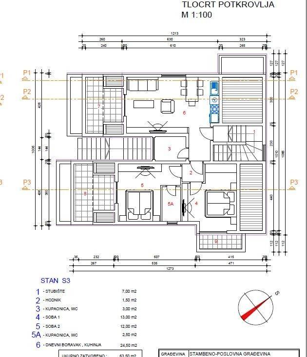 Apartman na moru, Prodaja, Novalja, Gajac