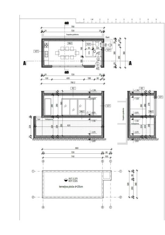 Summer kitchen villa IN 1
