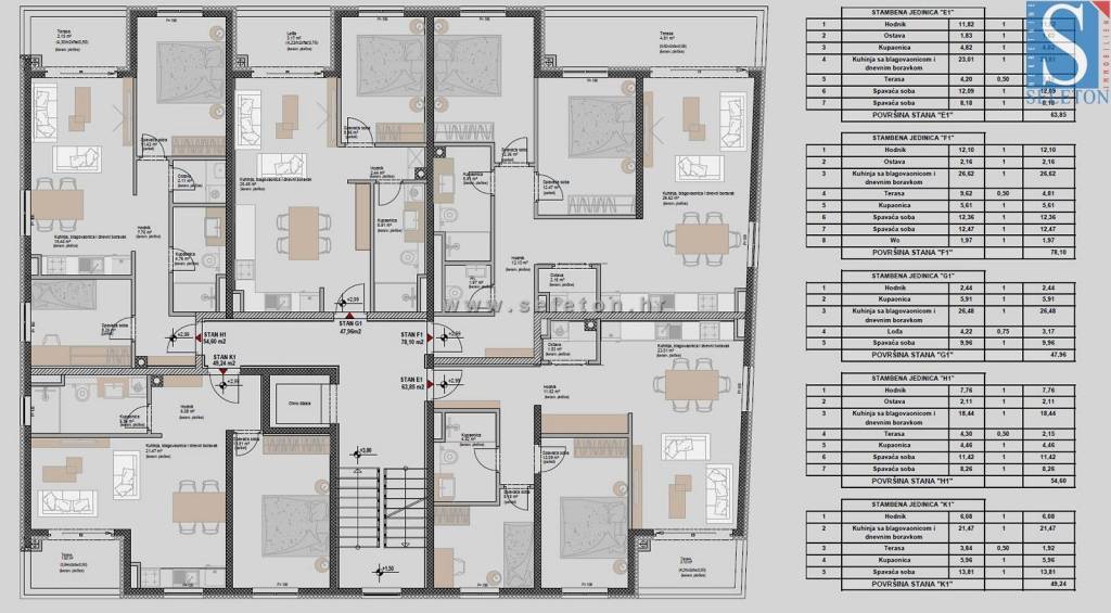 novi moderni stan s liftom u poreču istri 100 - 1.