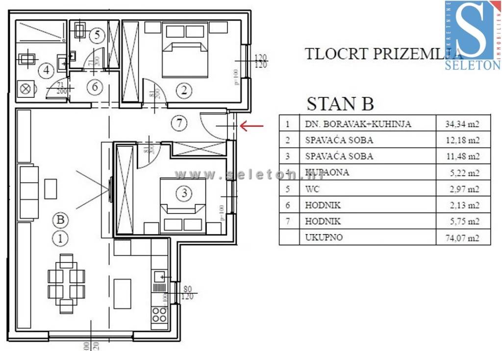 stan u Poreču u izgradnji blizu mora i centra 3