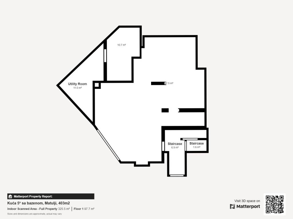 Ku a 5 sa bazenom Matulji 403m2 - Floor 1