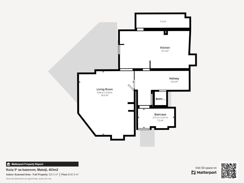 Ku a 5 sa bazenom Matulji 403m2 - Floor 2
