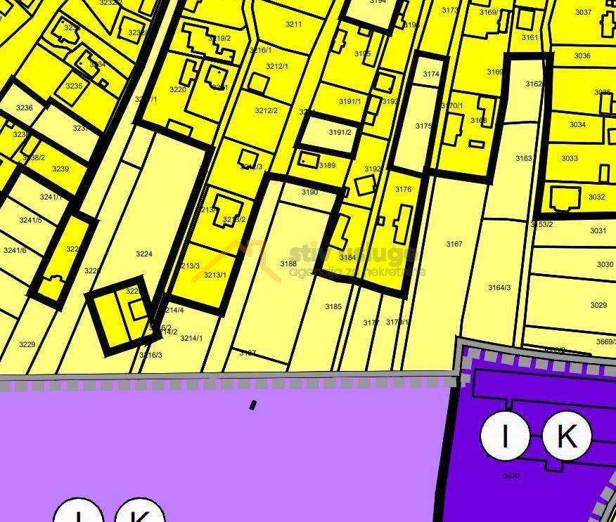 Gradjevinsko stambeno zemljiste, Prodaja, Ivanic-grad, Centar