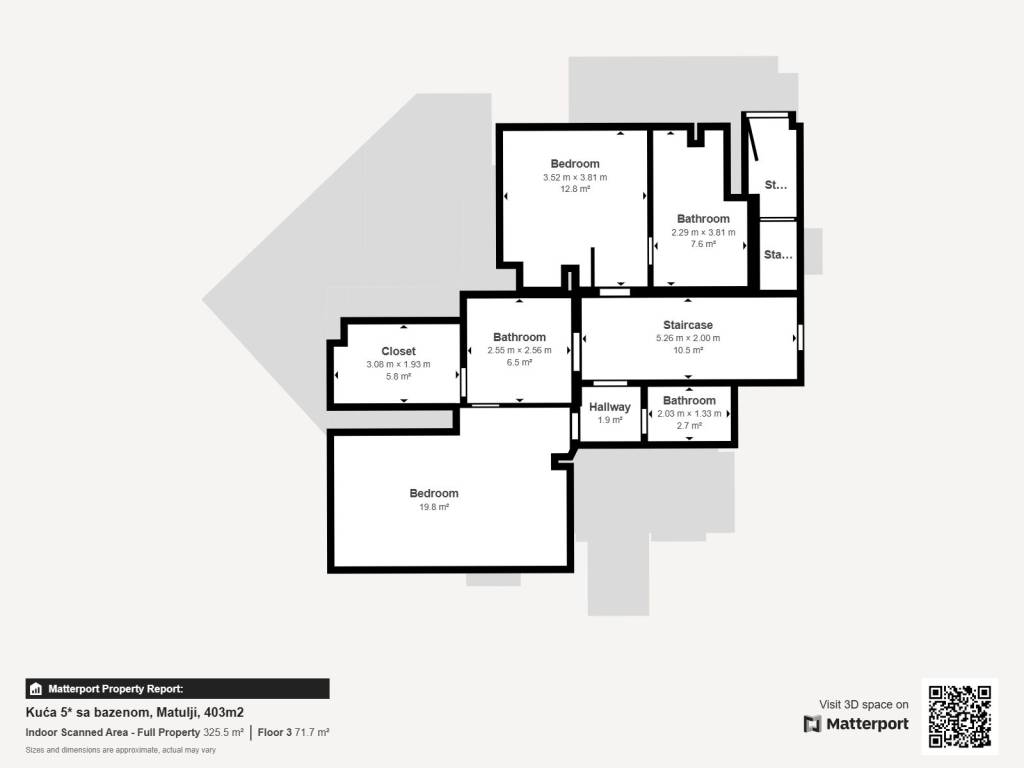 Ku a 5 sa bazenom Matulji 403m2 - Floor 3