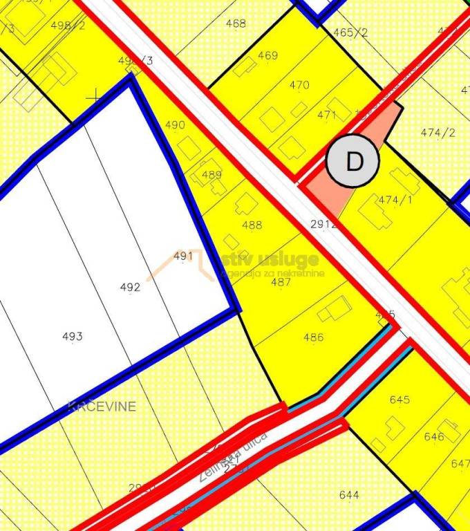 Gradjevinsko stambeno zemljiste, Prodaja, Brckovljani, Gornja Greda