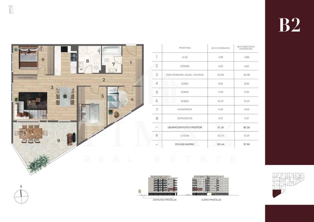 Stan u novogradnji, Prodaja, Zagreb, Tresnjevka - sjever