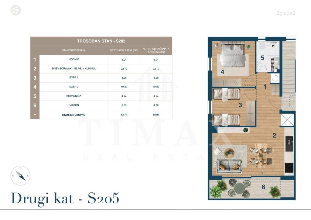 Stan u novogradnji, Prodaja, Novi Vinodolski, Novi Vinodolski