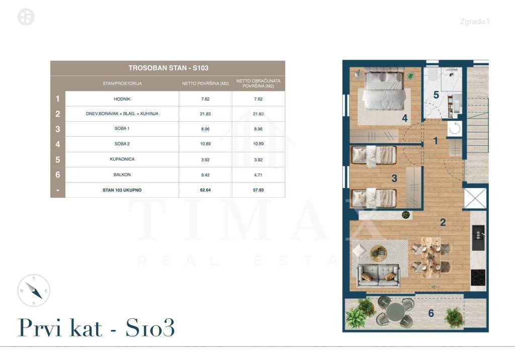 Stan u novogradnji, Prodaja, Novi Vinodolski, Novi Vinodolski