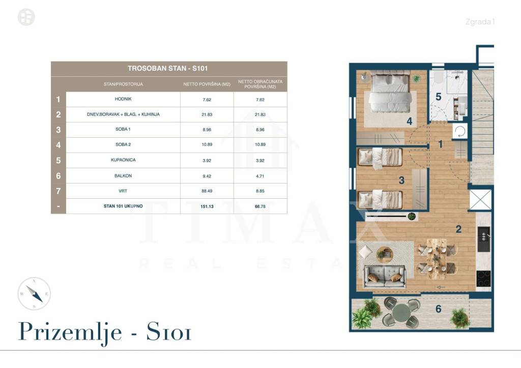 Stan u novogradnji, Prodaja, Novi Vinodolski, Novi Vinodolski