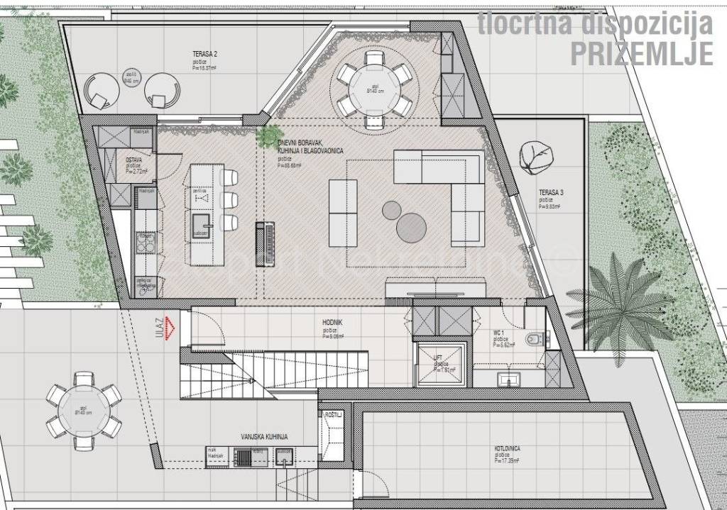Luksuzna vila, Prodaja, Trogir, Trogir