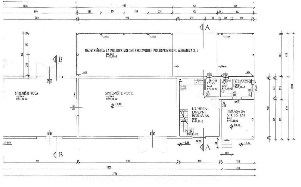 Stambeno poslovni objekt, Prodaja, Bjelovar - Okolica, Prespa