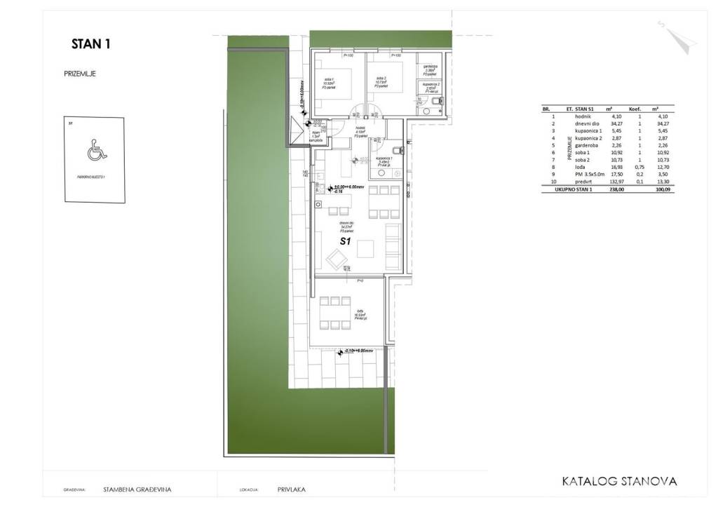 Apartman na moru, Prodaja, Privlaka, Privlaka