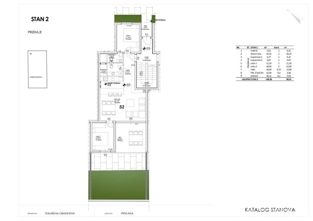 Apartman na moru, Prodaja, Privlaka, Privlaka