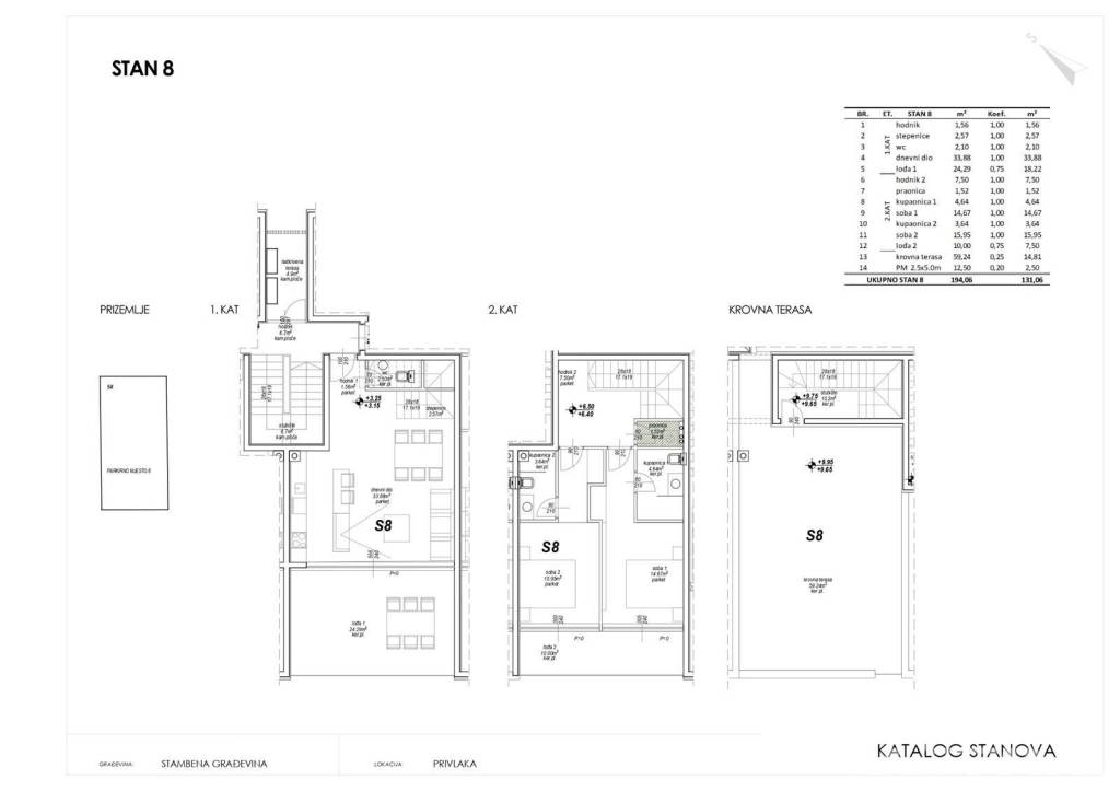 Apartman na moru, Prodaja, Privlaka, Privlaka