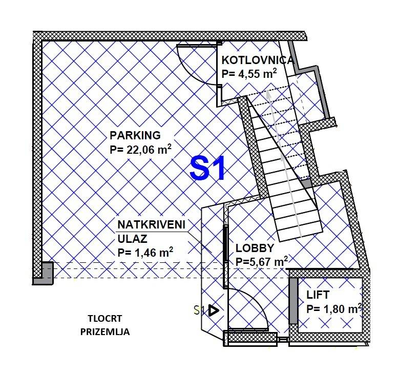 TLOCRT PRIZEMLJA S1 PLOT