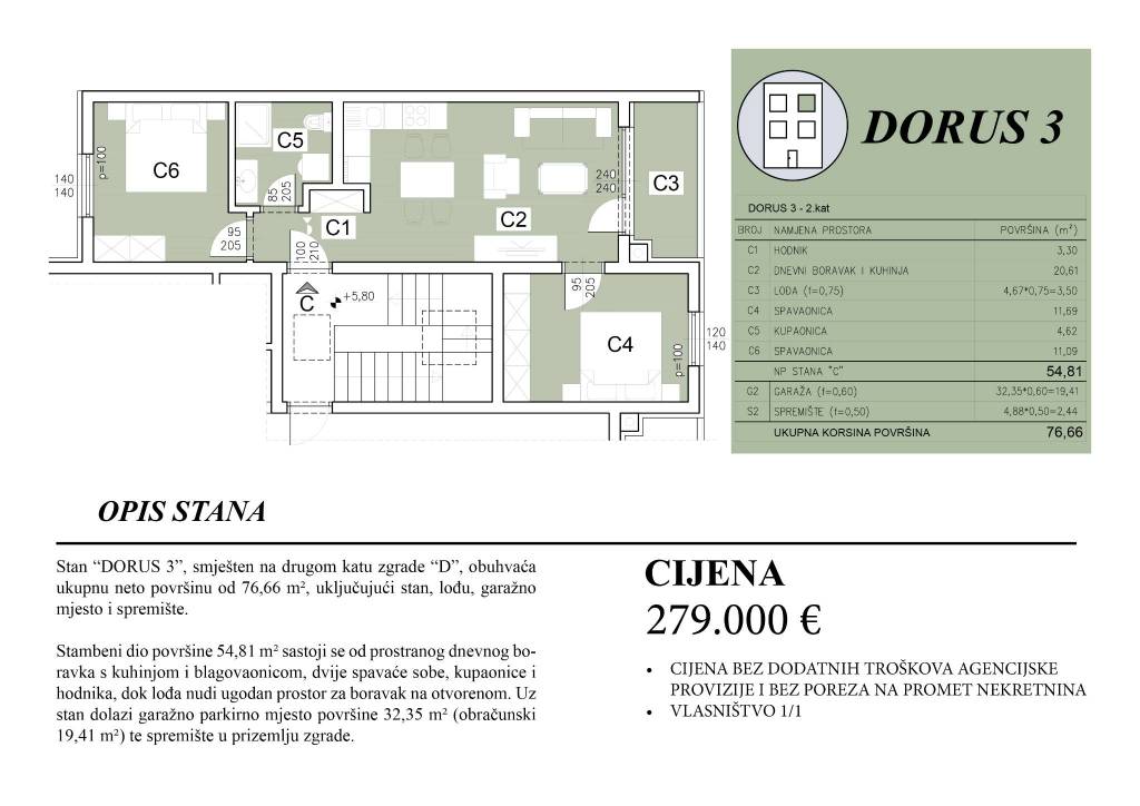 Tlocrti stanova za web7