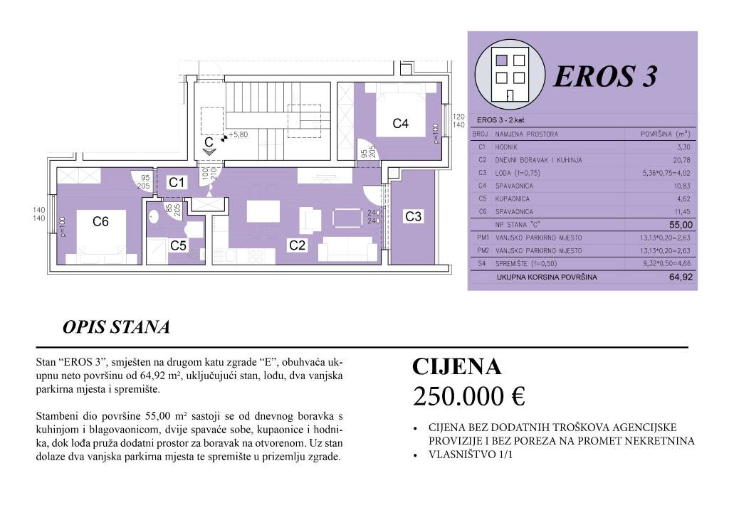 Tlocrti stanova za web11