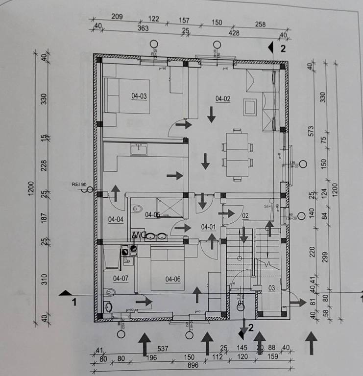 Rudeš - projekt s građevinskom dozvolom prizemlj