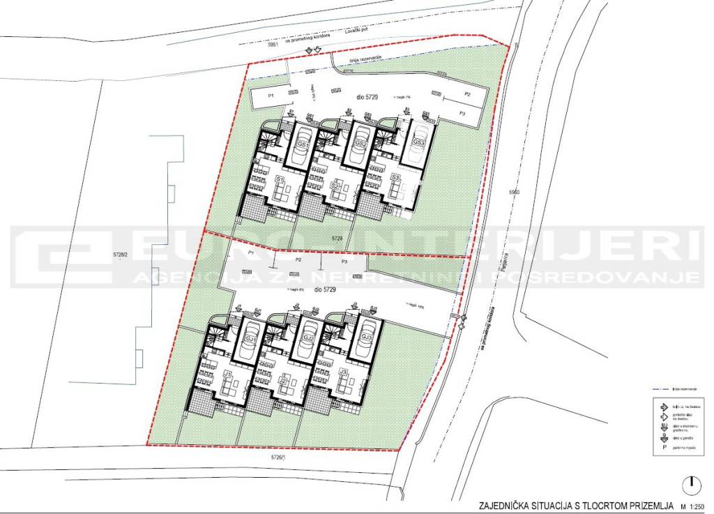 prodaja kuća u nizu - Zagreb - Perjavica situacija