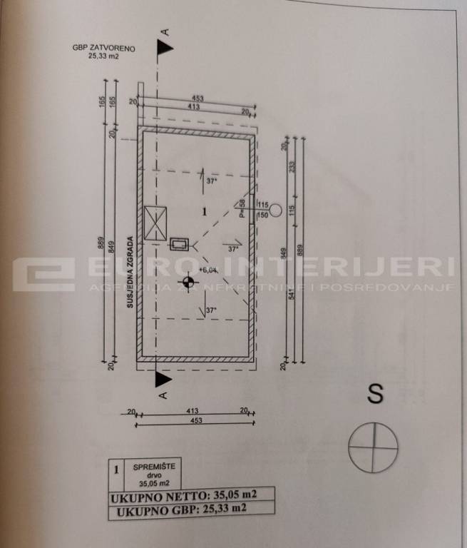 Zagreb, prodaja kuca Donja Dubrava - tlocrt 2