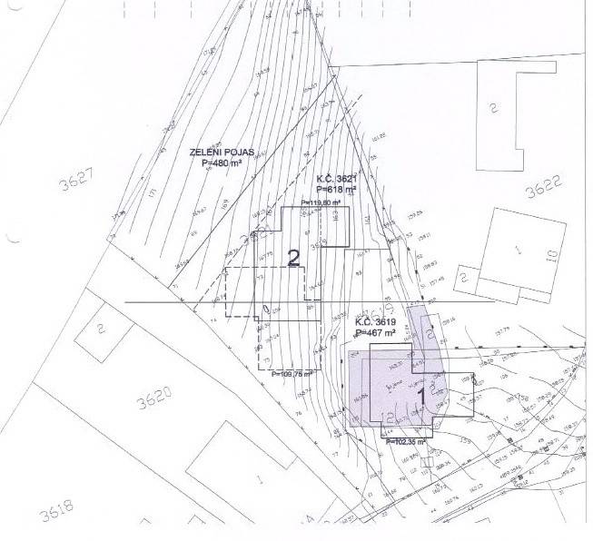 PRODAJA KUCA ZAGREB - VRAPCE ZA OBNOVU - TLOCRT