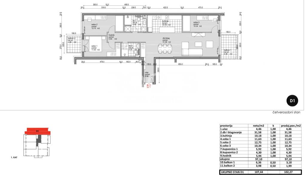 Zagreb, Tresnjevka - sjever