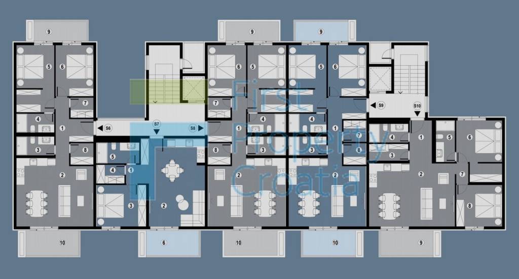 Apartman, Prodaja, Trogir, Ciovo